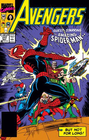 Avengers #317  cover