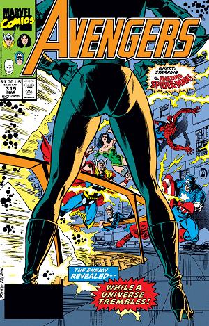 Avengers #315  cover