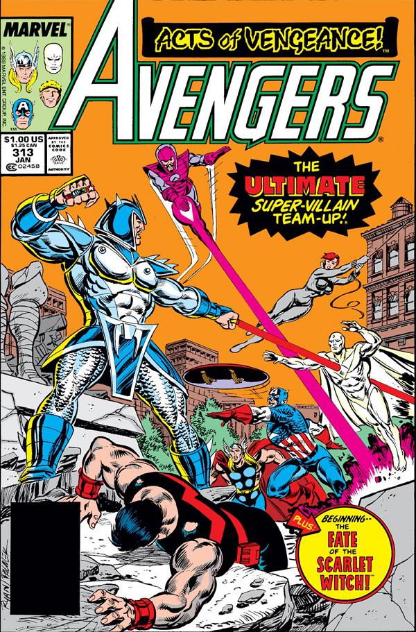 Avengers #313  cover