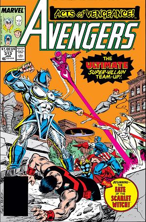 Avengers #313  cover