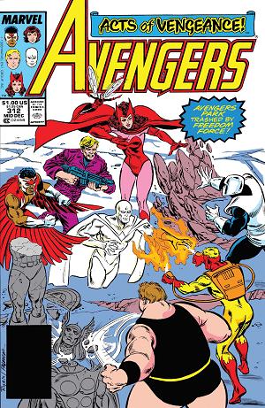 Avengers #312  cover