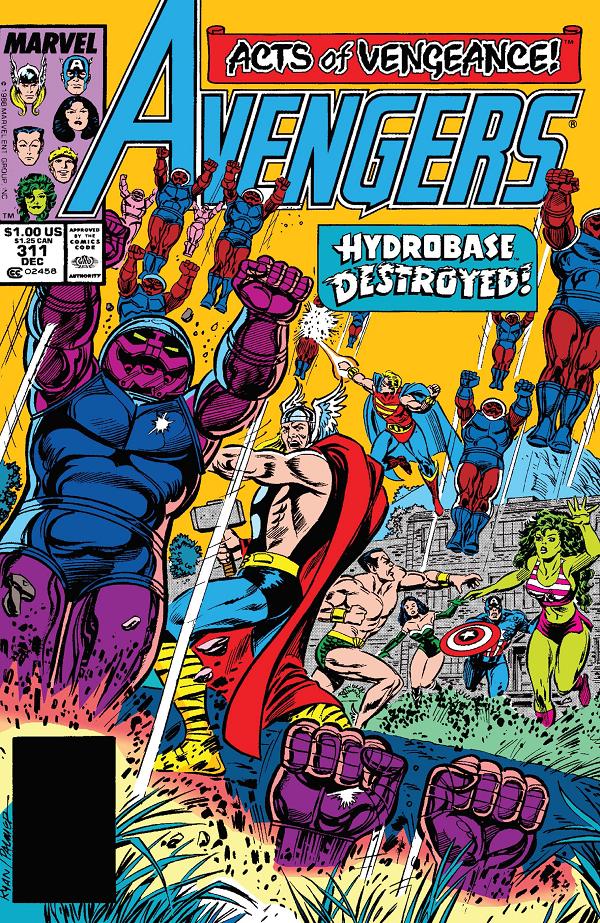 Avengers #311  cover
