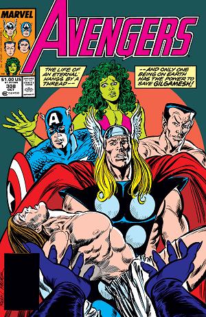 Avengers #308  cover