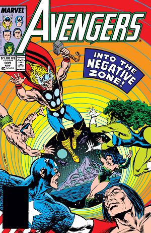 Avengers #309  cover