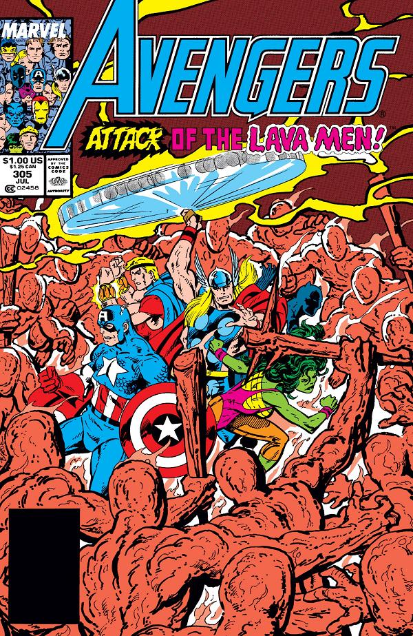 Avengers #305  cover
