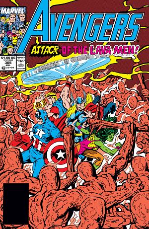 Avengers #305  cover