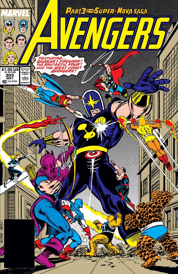 Avengers #303  cover