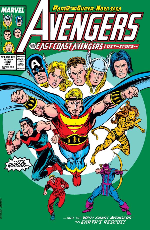 Avengers #302  cover