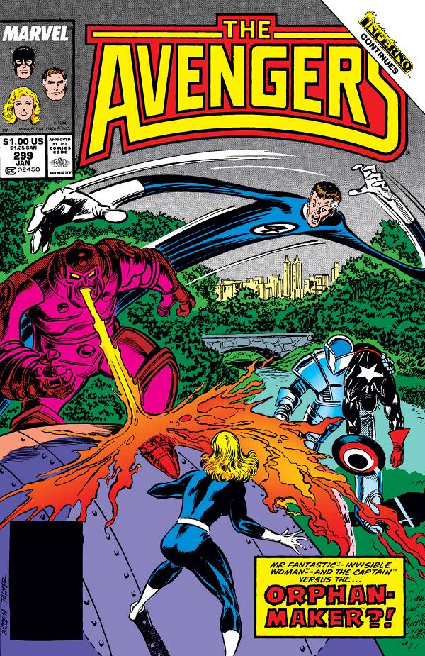 Avengers #299  cover
