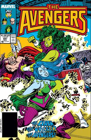 Avengers #297  cover
