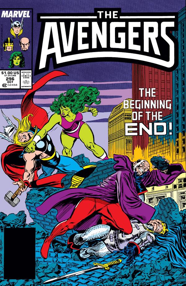 Avengers #296  cover