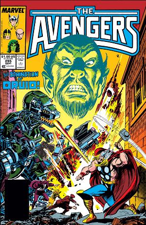 Avengers #295  cover