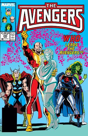 Avengers #294  cover