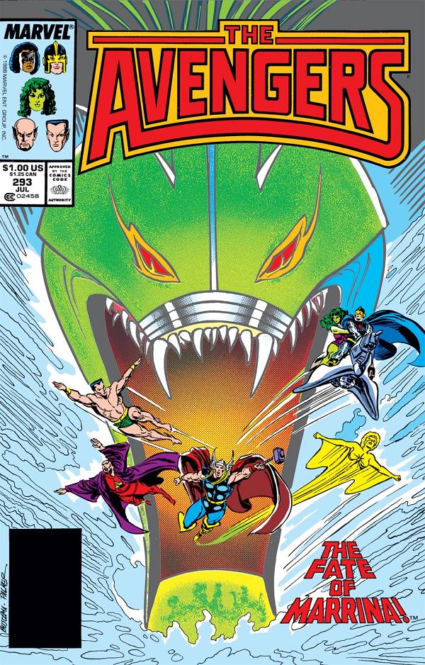 Avengers #293  cover
