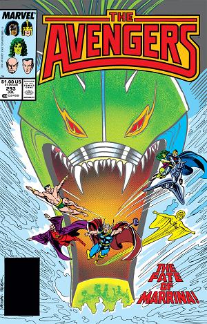Avengers #293  cover