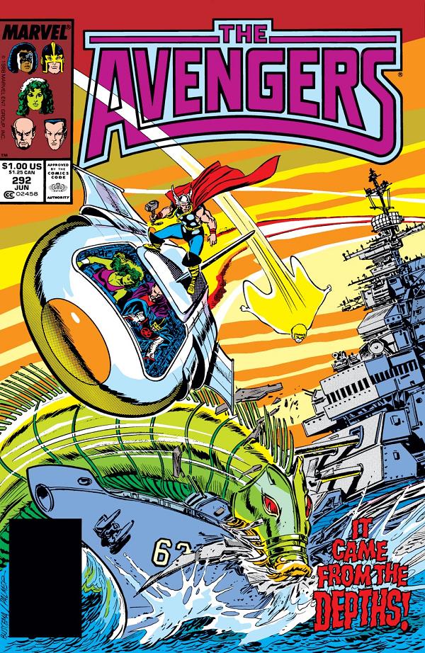 Avengers #292  cover