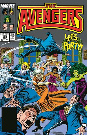 Avengers #291  cover