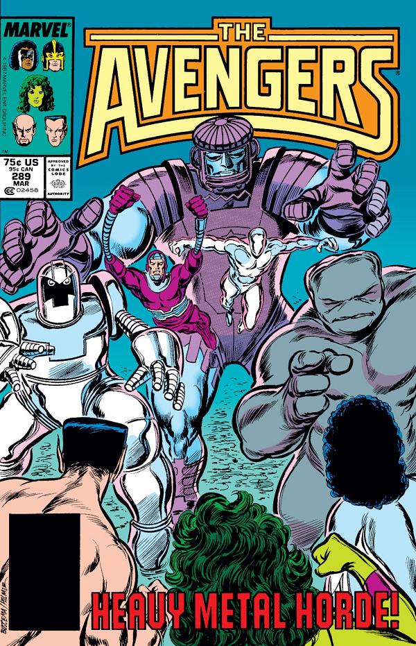 Avengers #289  cover