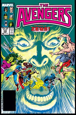 Avengers #285  cover