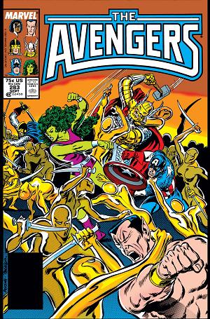 Avengers #283  cover