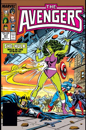 Avengers #281  cover