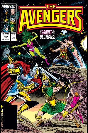 Avengers #284  cover