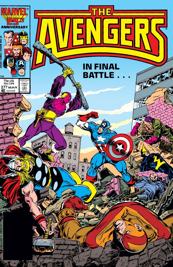 Avengers #277  cover