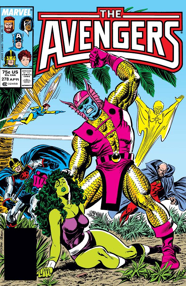 Avengers #278  cover
