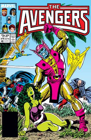 Avengers #278  cover