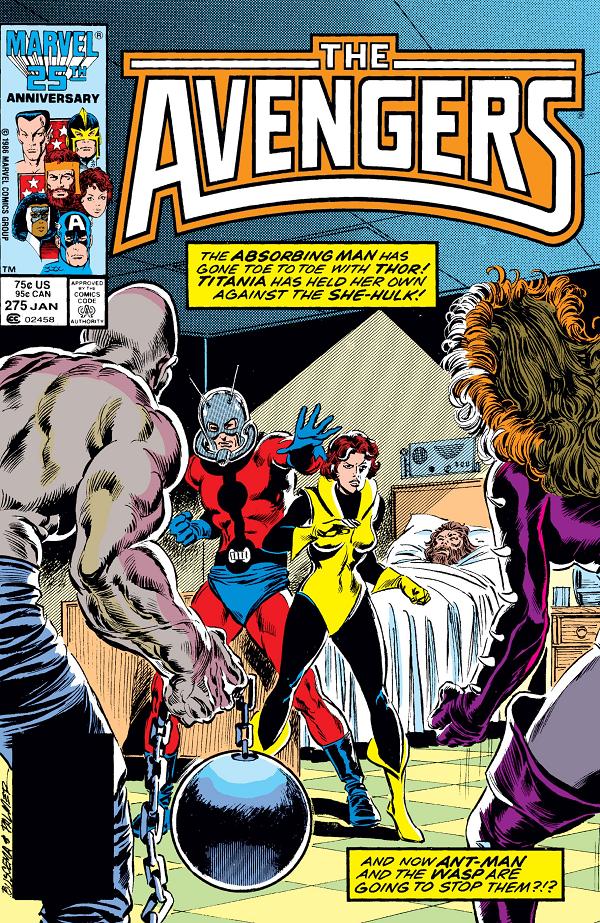 Avengers #275  cover
