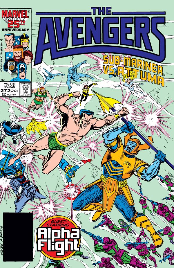 Avengers #272  cover