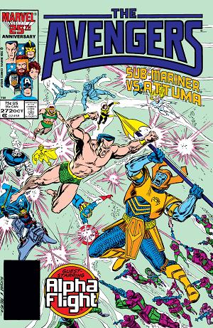 Avengers #272  cover