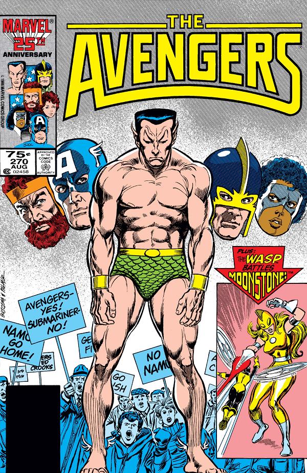 Avengers #270  cover