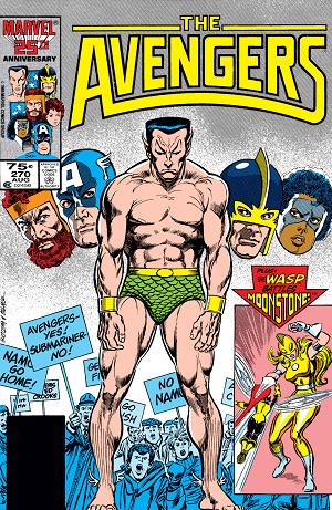 Avengers #270  cover