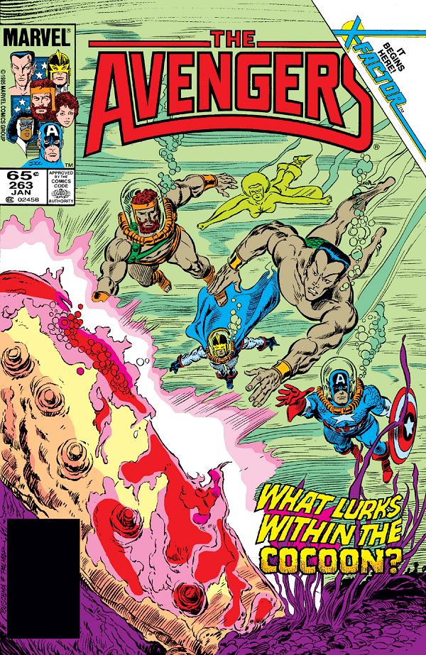 Avengers #263  cover