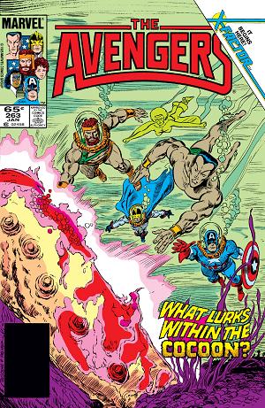 Avengers #263  cover