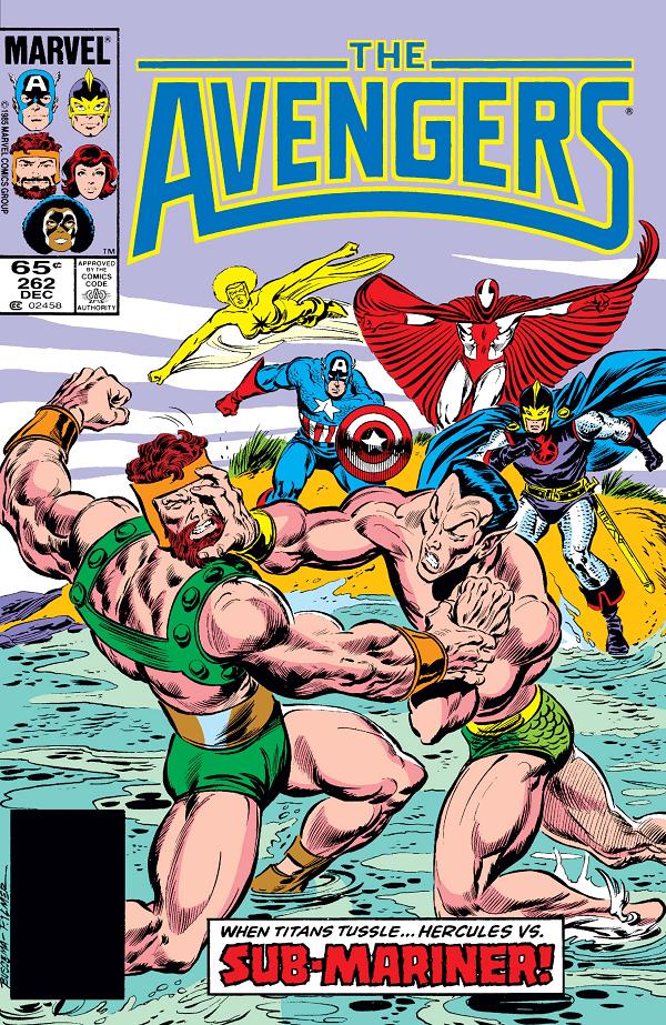 Avengers #262  cover