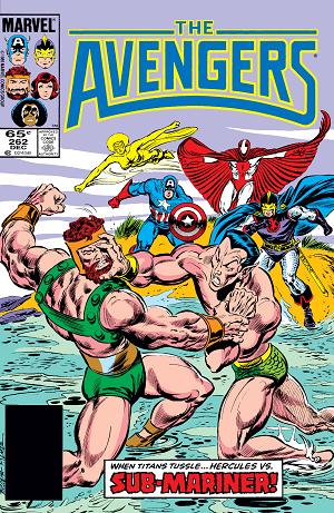 Avengers #262  cover