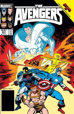 Avengers #261  cover