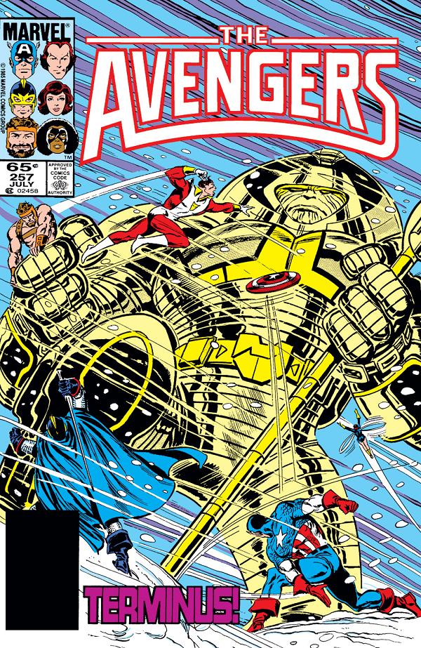 Avengers #257  cover