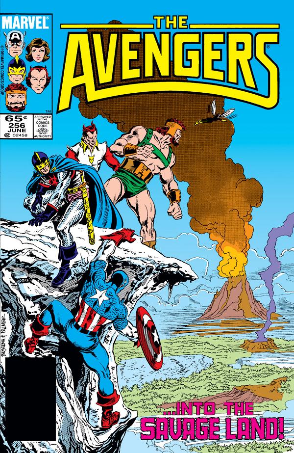 Avengers #256  cover