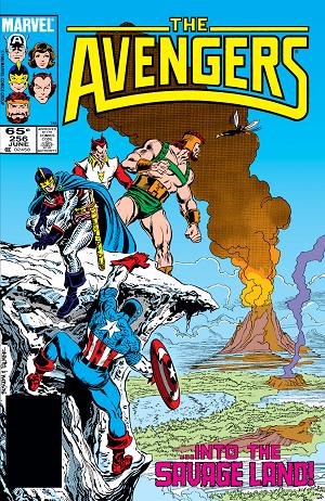 Avengers #256  cover