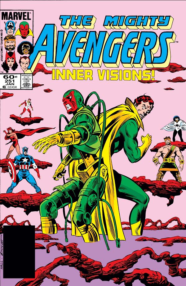 Avengers #251  cover