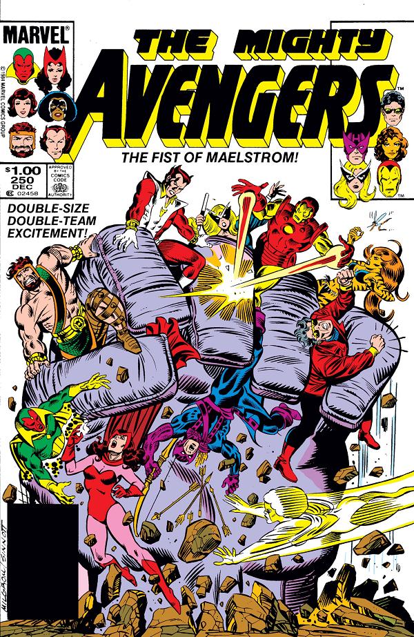 Avengers #250  cover
