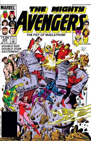Avengers #250  cover