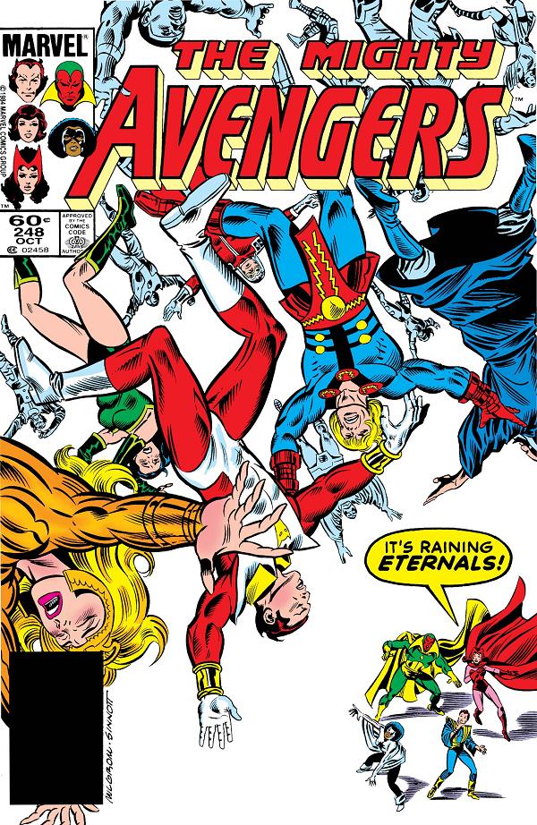 Avengers #248  cover