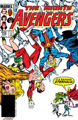 Avengers #248  cover