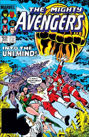 Avengers #247  cover