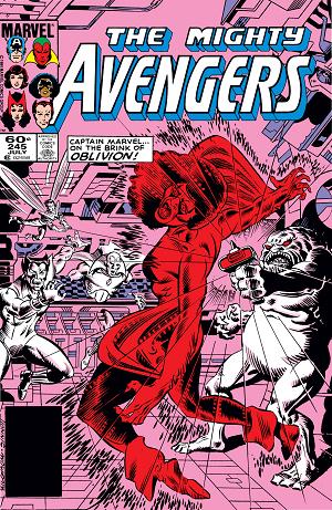 Avengers #245  cover