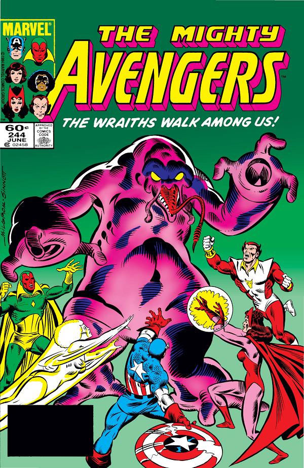 Avengers #244  cover